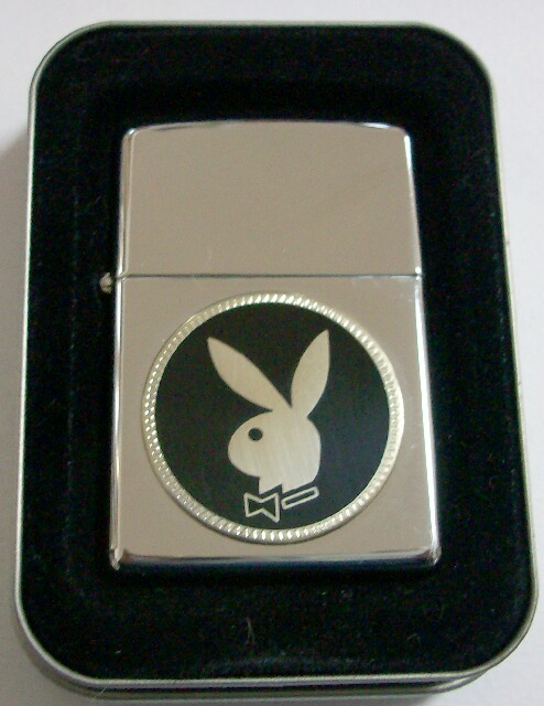 画像1: ★ＰＬＡＹ ＢＯＹ！ＵＳＡ プレイボーイ メタルワークス ２００４年 ZIPPO！新品