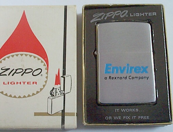 画像: １９７６年 VINTAGE 米国企業 Ｅｎｖｉｒｅｘ ＺＩＰＰＯ！未使用品