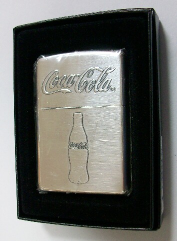 画像: コカ・コーラ！Coca-Cola ２００８年 ボトルデザイン ZIPPO！新品