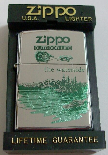 画像: ★ ZIPPO OUTDOOR LIFE！１９９６年９月 THE WATER SIDE ZIPPO！新品Ｃ