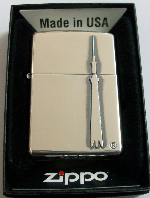 ☆東京スカイツリー！TOKYO－SKYTREE 公認 ２０１０年 メタル ZIPPO