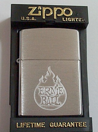 ☆ERNIE BALL！ギター弦のアーニー・ボール １９９７年６月 USA ZIPPO