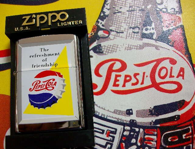 画像: ペプシ・コーラ！PEPSI-COLA ２０００年 USA限定 ZIPPO！新品B