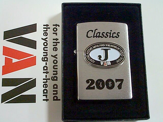 画像: ☆VAN JACKET！２００７年 Ｊマーク　Classics 限定２００個 ZIPPO！新品