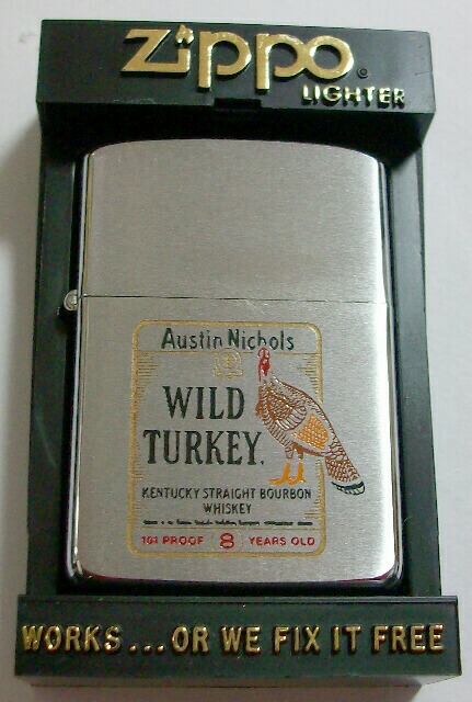 ZIPPO WILDTURKEY 1987年製 - タバコグッズ