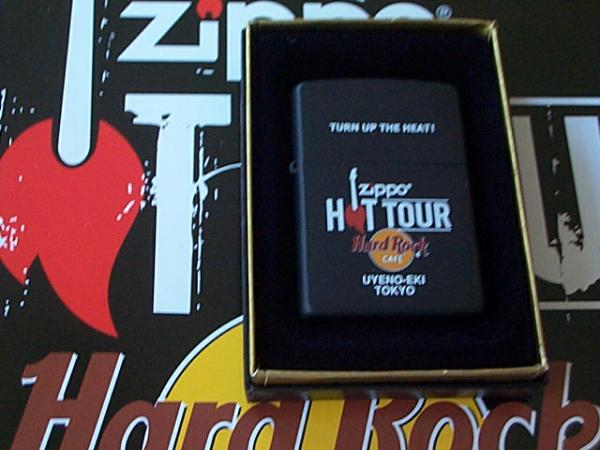 ☆ハードロックカフェ上野！ZIPPO HOT TOUR 限定１００個 ２００４年 ZIPPO！新品 - ジッポーパーク Zippopark