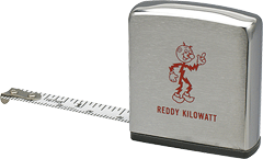 画像: ★REDDY KILOWATT！レディ・キロワット 限定１００個 ZIPPOテープメジャー Chrome！新品