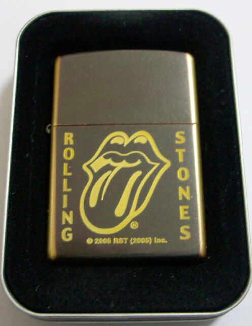 画像1: ☆ローリング・ストーンズ！ROLLING STONES ２００６年 モカラテ ZIPPO！新品