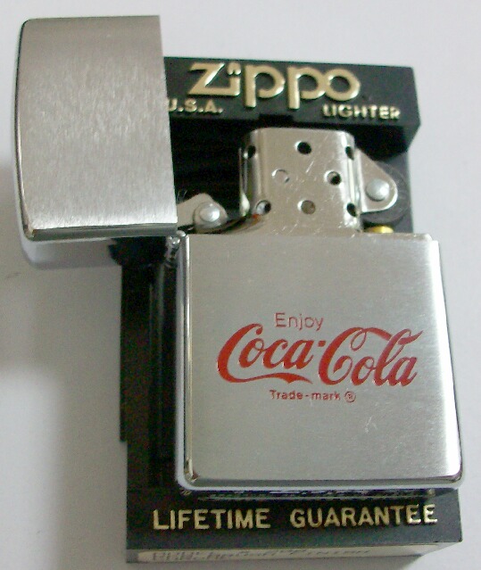 1342M☆【ZIPPO】Enjoy Coca-Cola エンジョイ コカコーラ A XI 1995年 1月製 ジッポー ライター 美品 -  cna.gob.bo
