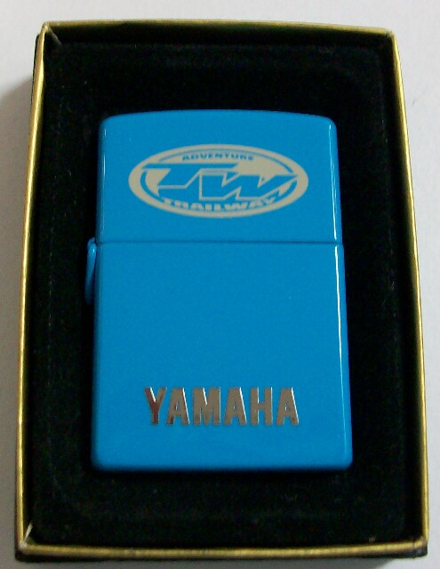 画像: ☆YAMAHA！TW　TRAILWAY　限定ブルー　２０００年 ZIPPO！新品