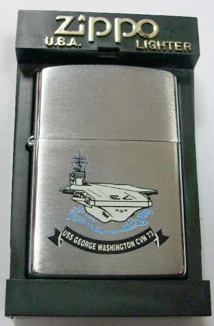 画像: ★米海軍！ＵＳＳ　ＧＥＯＲＧＥ　ＷＡＳＨＩＮＧＴＯＮ　ＣＶＮー７３　２００２年　ＺＩＰＰＯ！新品