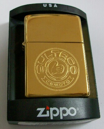 画像1: ☆BULTACO！ブルタコ ２００４年 オリジナル 真鍮ケース Solid Brass Zippo！新品