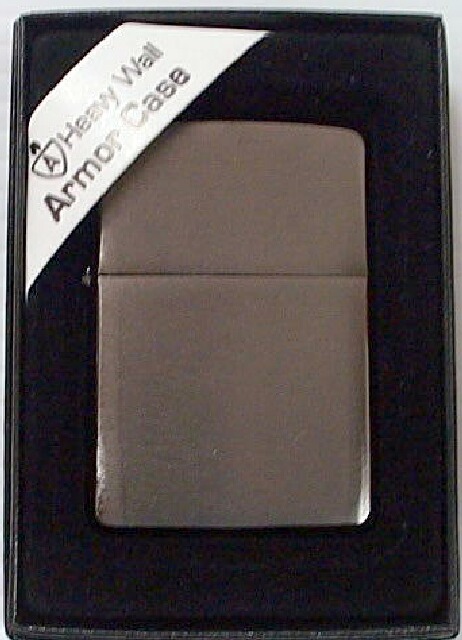 画像: アーマー！Armor Black Ice ブラックアイス ZIPPO！新品