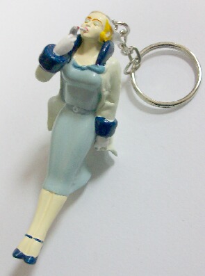 画像: ☆Windy！ウィンディ　可愛い・・立体ミニ人形　キーホルダー！新品