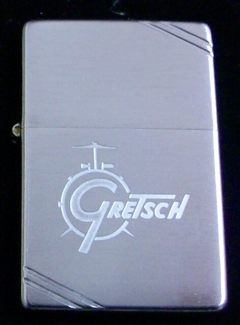 画像: Gretsch USA！ドラムのグレッチ社 ドラム・ロゴ １９３７ 限定 ZIPPO！新品