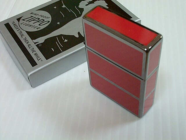 画像: ★１９３５ レプリカ ４面レッド ＆ ブラック ２００８年１月 ＺＩＰＰＯ！新品