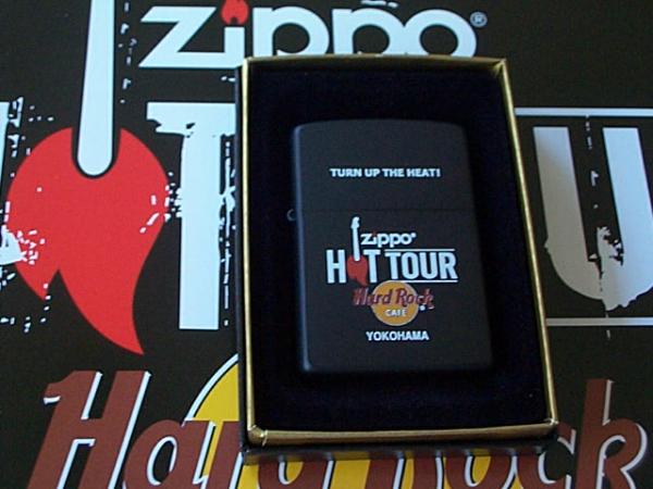 画像: ☆ハードロックカフェ横浜！ZIPPO HOT TOUR 限定１００個 ２００４年 ZIPPO 新品　